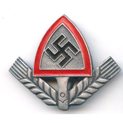 German WW2 RAD  member's cap insignia