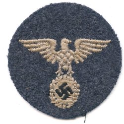 German WW2 DLV / NSFK sleeve eagle for enlisted men