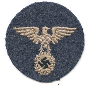 German WW2 DLV / NSFK sleeve eagle for enlisted men