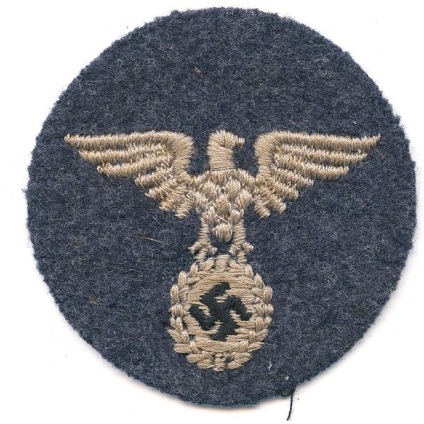 German WW2 DLV / NSFK sleeve eagle for enlisted men