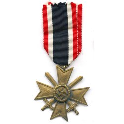 German WW War merit cross 2 cl 1939 with swords