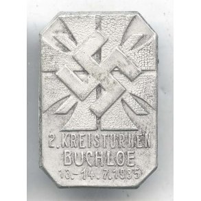 German WW2 Turnerbund 2. Kreisturnen Buchloe 1935 badge