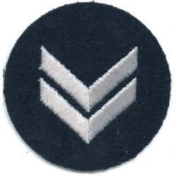 German WW2 MARINE-HJ/DJ rank sleeve badge