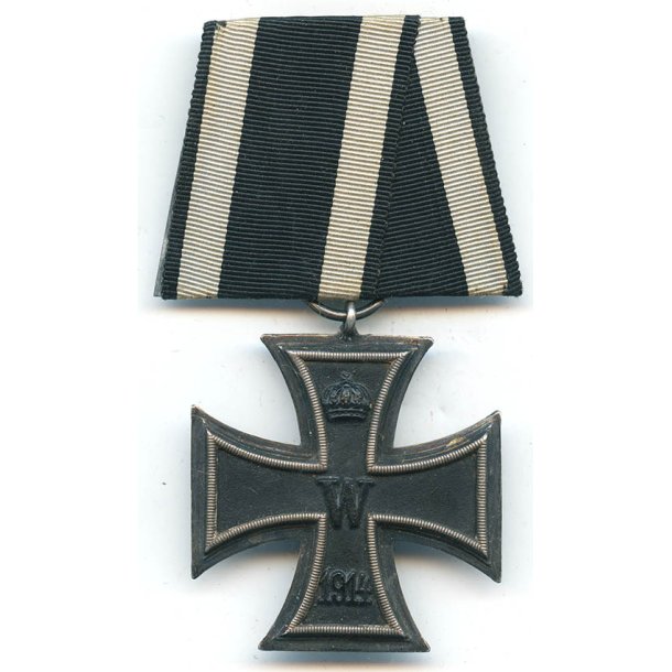 German WW1 Iron Cross second class 1914 'S' - Parade mounted