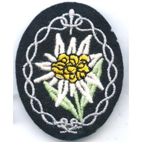 German WW2 Gebirgsj�ger Edelweiss armpatch