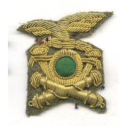 Italian WW2 Mountain trooper artillery cloth badge