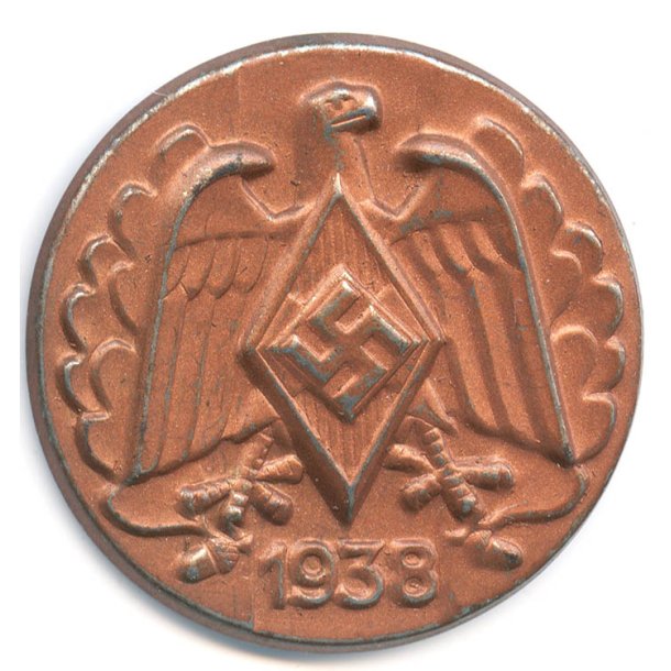 German WW2 Meeting / Sport / Donation 1938 badge