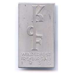German WW2 KDF Winzerfest Freyburg-A-U 1936