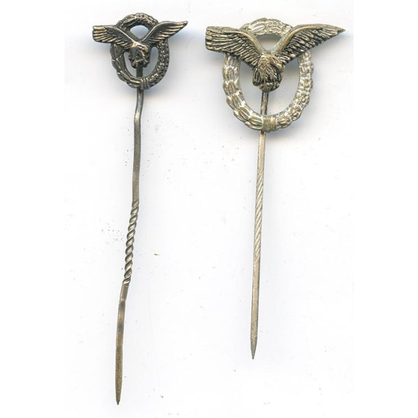 German WW2 Luftwaffe Pilot's badges miniatures