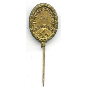 German WW2 NSDAP Befreiungsspende Koblenz-Trier 1932