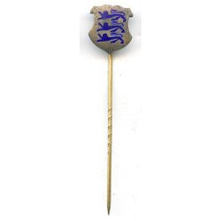 German/Estonian WW2 Army/SS "3 lions" tradition stickpin