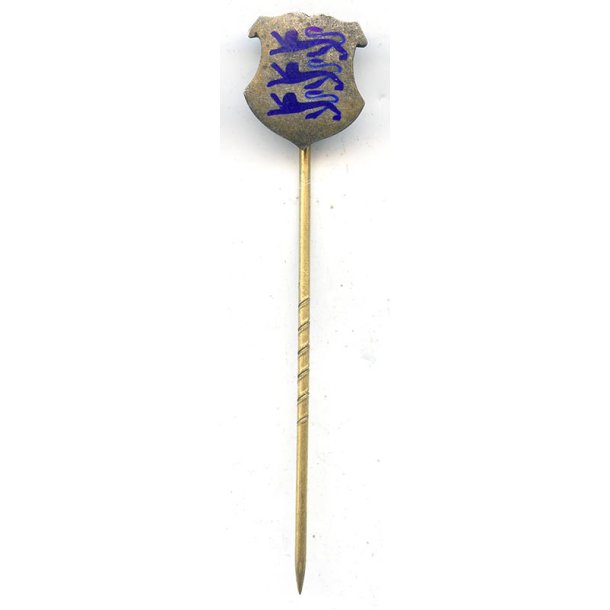 German/Estonian WW2 Army/SS "3 lions" tradition stickpin
