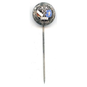German WW2 DHV 25 year member's pin