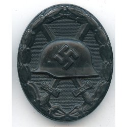 German WW2 Wound badge in black 1939 '100'