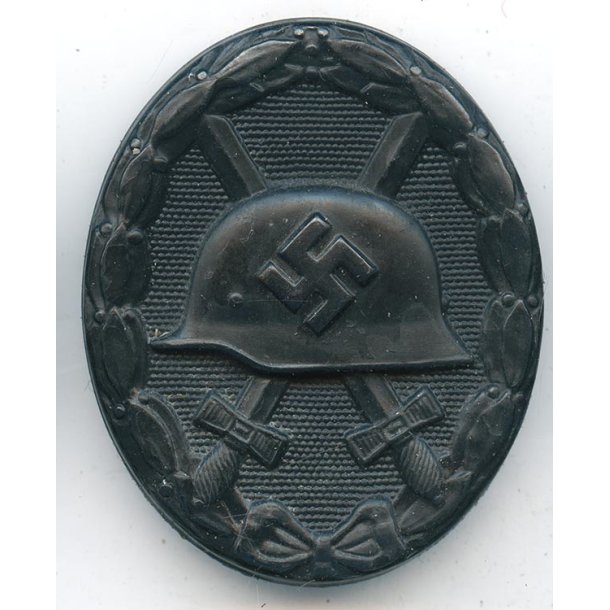 German WW2 Wound badge in black 1939 '100'