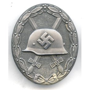 German WW2 Wound badge in silver 1939 '65'