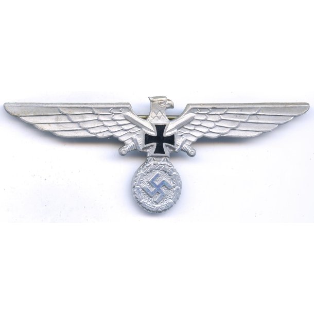 German WW2 NS-RKB member's breast eagle in metal