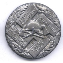 German WW2 1. Kreis-Feuerwehrtag - 75 Jahre Freiw. Feuerwehr Stadtroda June 5�6, 1937