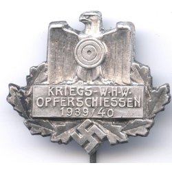 German WW2 Kriegs-WHW-Opferschiessen 1939/40 stickpin