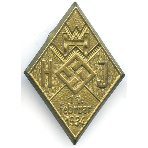 German WW2 HJ - Whw Donation Badge