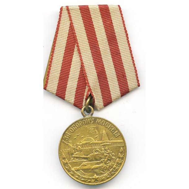 Soviet WW2 Medal for the Defense of Moscow