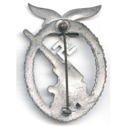 German WW2 Luftwaffe Flak Artillery badge 'Ball hinge'