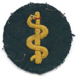 German WW2 Army medic sleeve badge