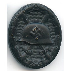 German WW2 Wound badge in black 1939 - Brass