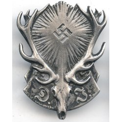German WW2 German Hunting Association member's  badge