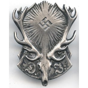 German WW2 German Hunting Association member's  badge