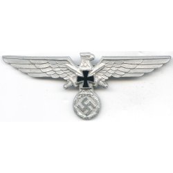 German WW2 NS-RKB member's breast eagle in metal