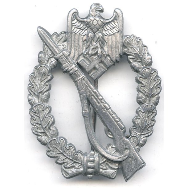 German WW2 Infantry Assault badge 'Pillow Crimp'