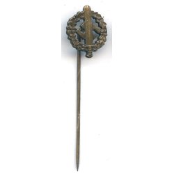 German WW2 SA Sports badge in Bronze miniature