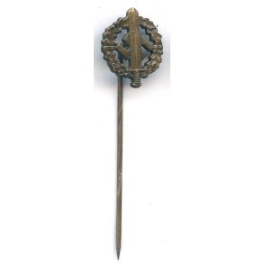 German WW2 SA Sports badge in Bronze miniature