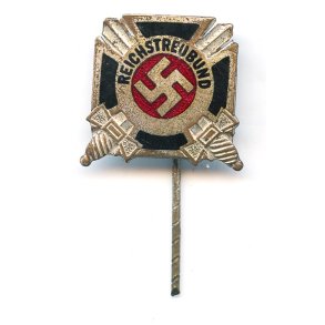 German WW2 Reichstreubund  member's stickpin