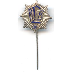 German WW2 RLB, first pattern, member's badge in silver