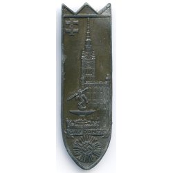 German WW2 KDF GAU Danzig meeting badge