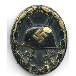 German WW2 Wound badge in black 1939 