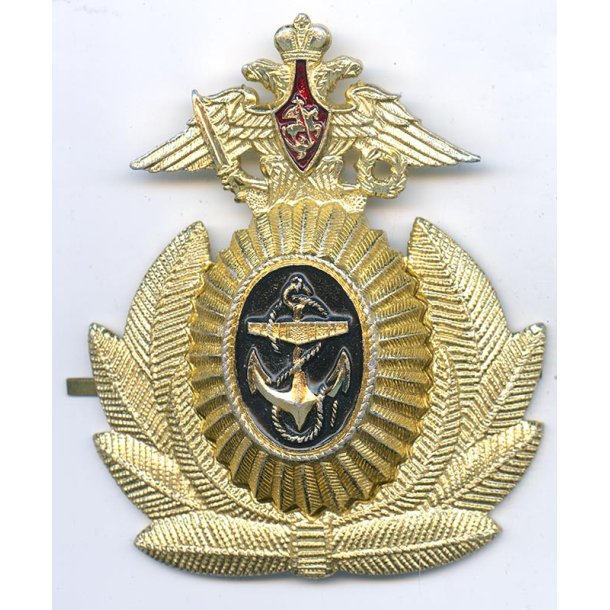 Russian Navy (VMF) Officer's Visor Cap Emblem