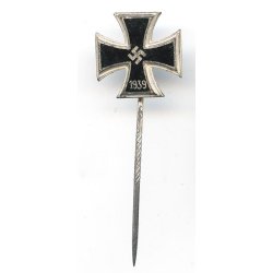 German WW2 Iron cross first class 1939 stickpin