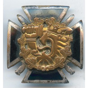 Finnish WW2 Army Officers School Graduation badge