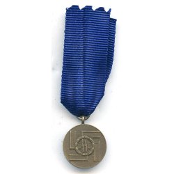German WW2 SS 8 year service medal miniature