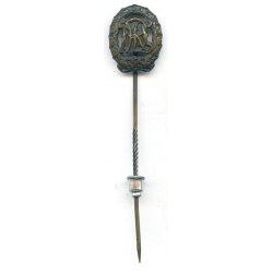 German WW2 DRL sports badge in Bronze miniature 'Wernstein'