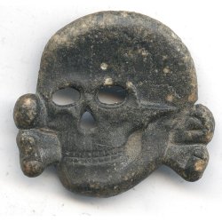 German WW2 Waffen-SS visor cap skull/totenkopf 'M1/24'