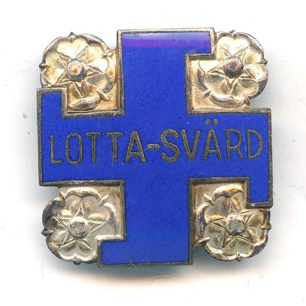 Finnish WW2 Lotta Sv�rd member's badge