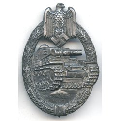 German WW2 Panzer Assault Badge in Silver 'R.S'