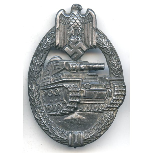 German WW2 Panzer Assault Badge in Silver 'R.S' - German WW1-2 Awards ...