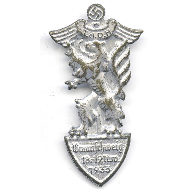 German WW2 T.d.D.H Braunschweig  18-19 Nov 1933 badge