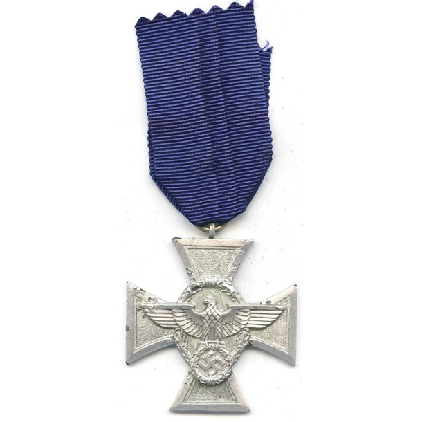 German WW2 Police Long Service Cross 2 class 18 years
