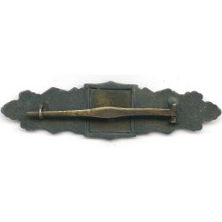 German WW2 Close Combat Clasp in bronze 'FLL'